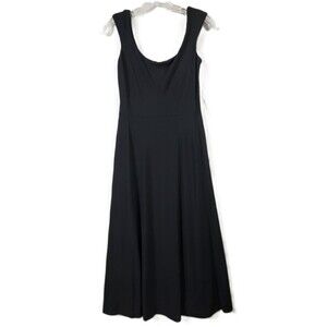 Laundry by Shelli Segal Fit and Flare Dress Women Size 6 Black Lined